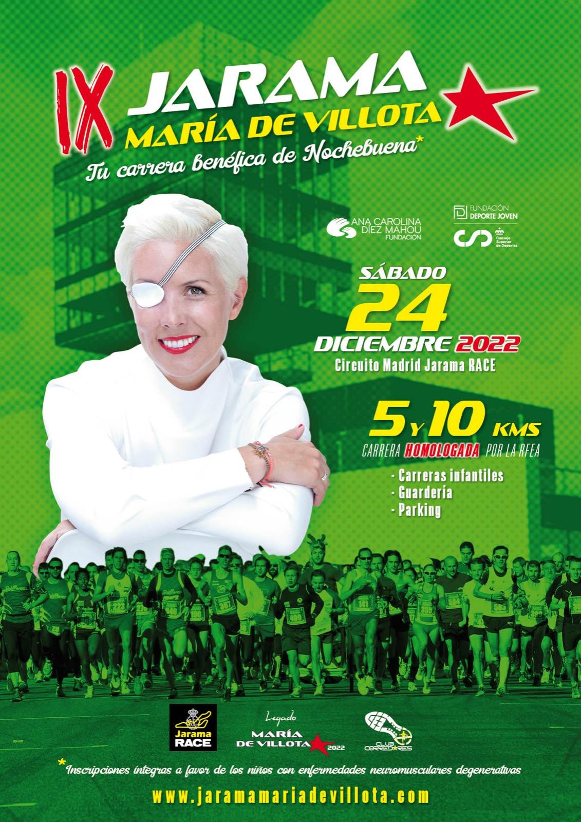 IX JARAMA MARÍA DE VILLOTA - Inscríbete