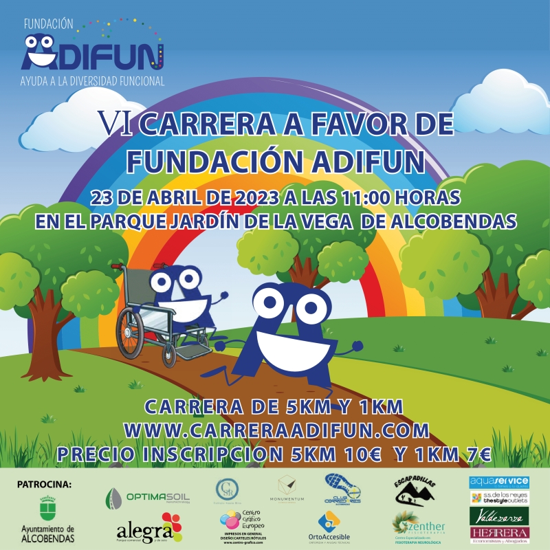 VI CARRERA A FAVOR DE LA FUNDACIÓN ADIFUN - Inscríbete