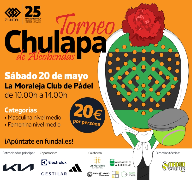 III TORNEO DE PÁDEL “CHULAPA DE ALCOBENDAS” - Inscríbete