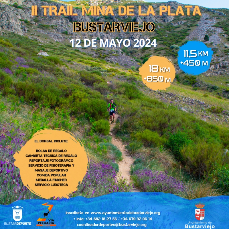 II TRAIL MINA DE LA PLATA - Inscrivez-vous