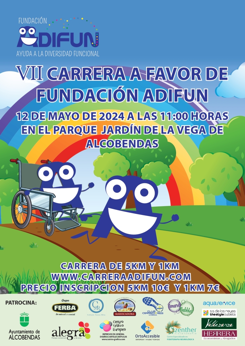 VII CARRERA A FAVOR DE LA FUNDACIÓN ADIFUN - Inscríbete