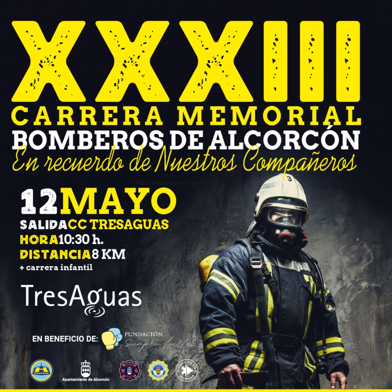 XXXIII MEMORIAL BOMBEROS ALCORCÓN - Inscríbete