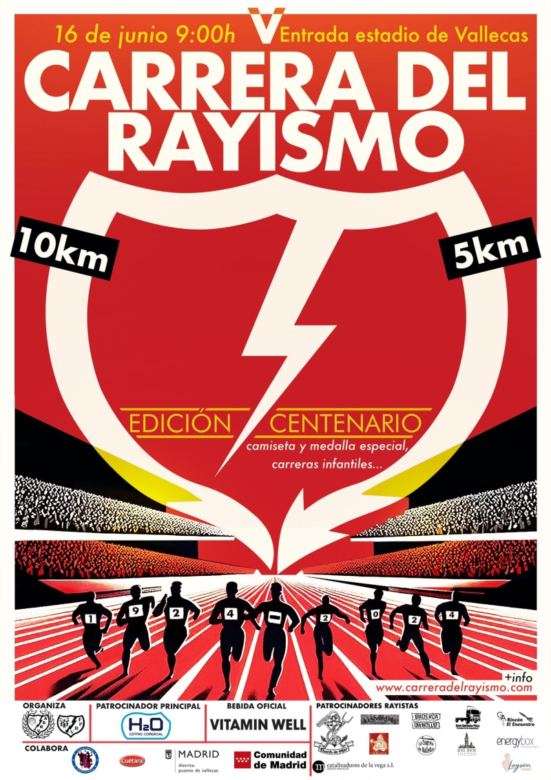 V CARRERA DEL RAYISMO - Inscríbete