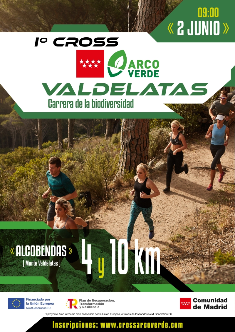 I CROSS ARCO VERDE-VALDELATAS, CARRERA DE LA BIODIVERSIDAD - Inscríbete