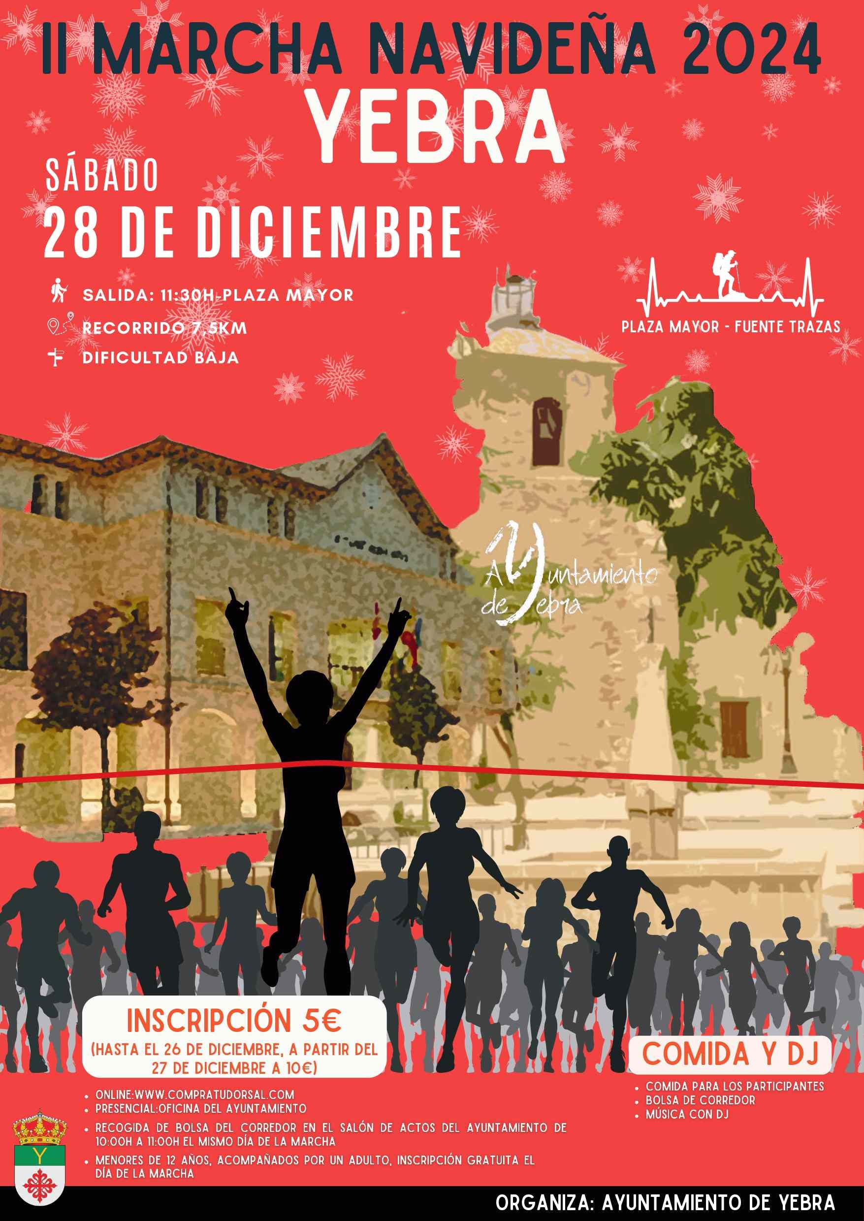 II MARCHA NAVIDEÑA YEBRA - Inscriu-te
