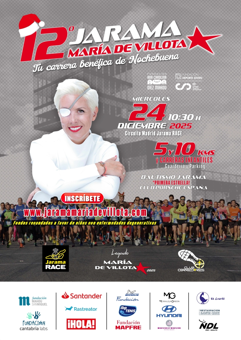 XII JARAMA MARÍA DE VILLOTA - Inscríbete