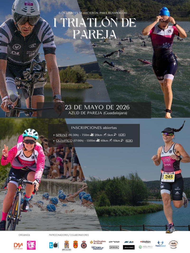TRIATLÓN DE PAREJA 2026 - Inscríbete