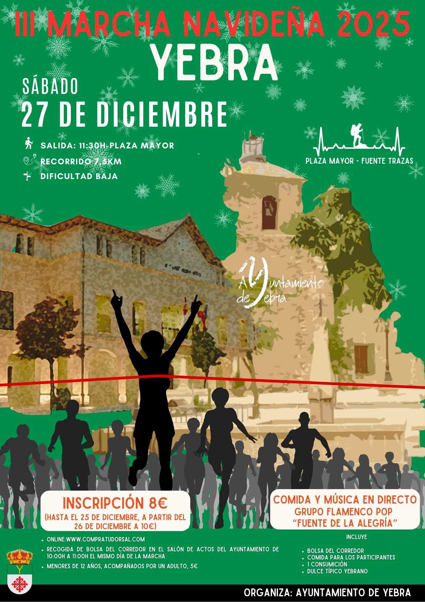 III MARCHA NAVIDEÑA YEBRA - Inscríbete