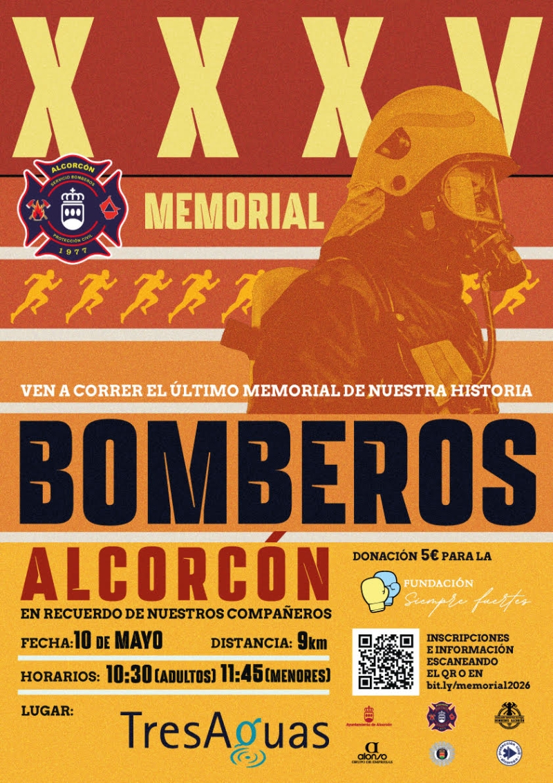 XXXV MEMORIAL BOMBEROS ALCORCÓN - Inscríbete