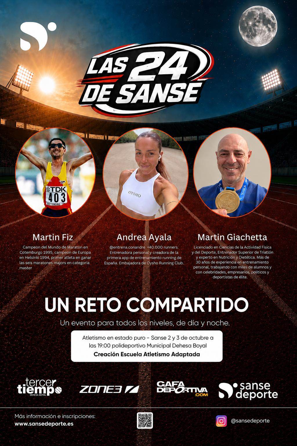 LAS 24 DE SANSE - Inscríbete