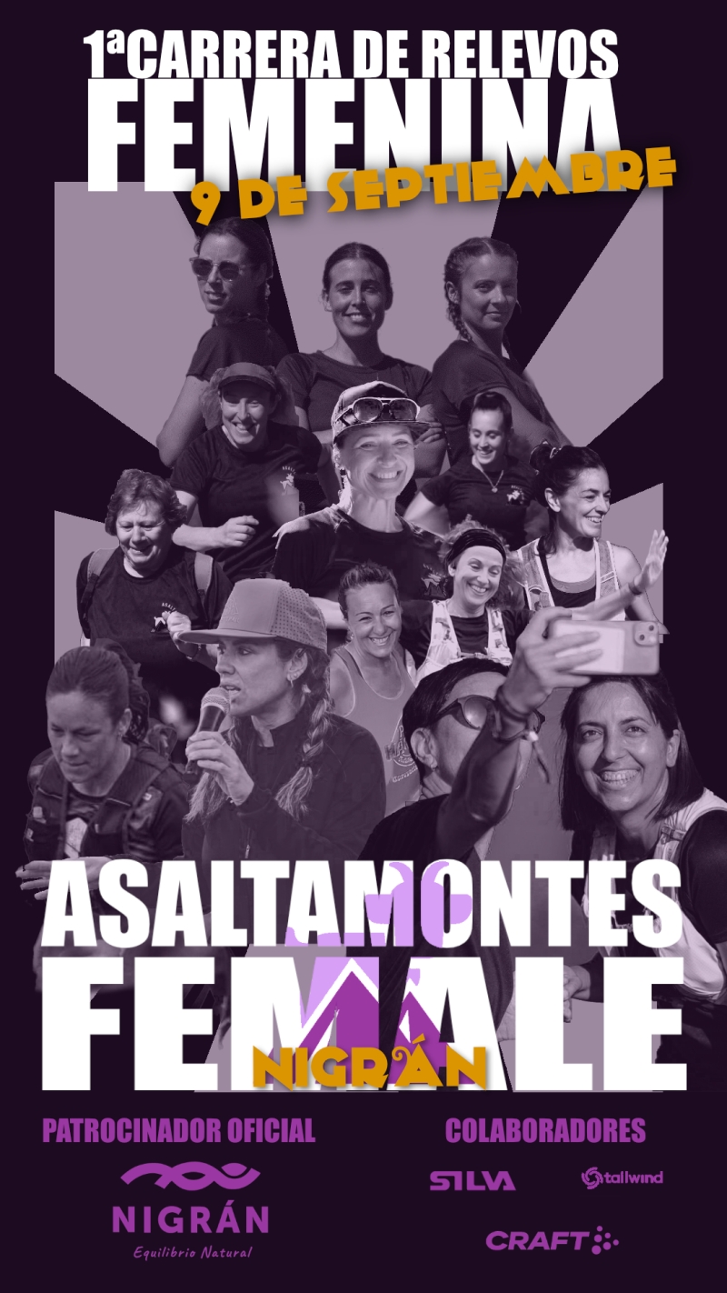 I CARRERA DE RELEVOS FEMENINA ASALTAMONES - Inscríbete